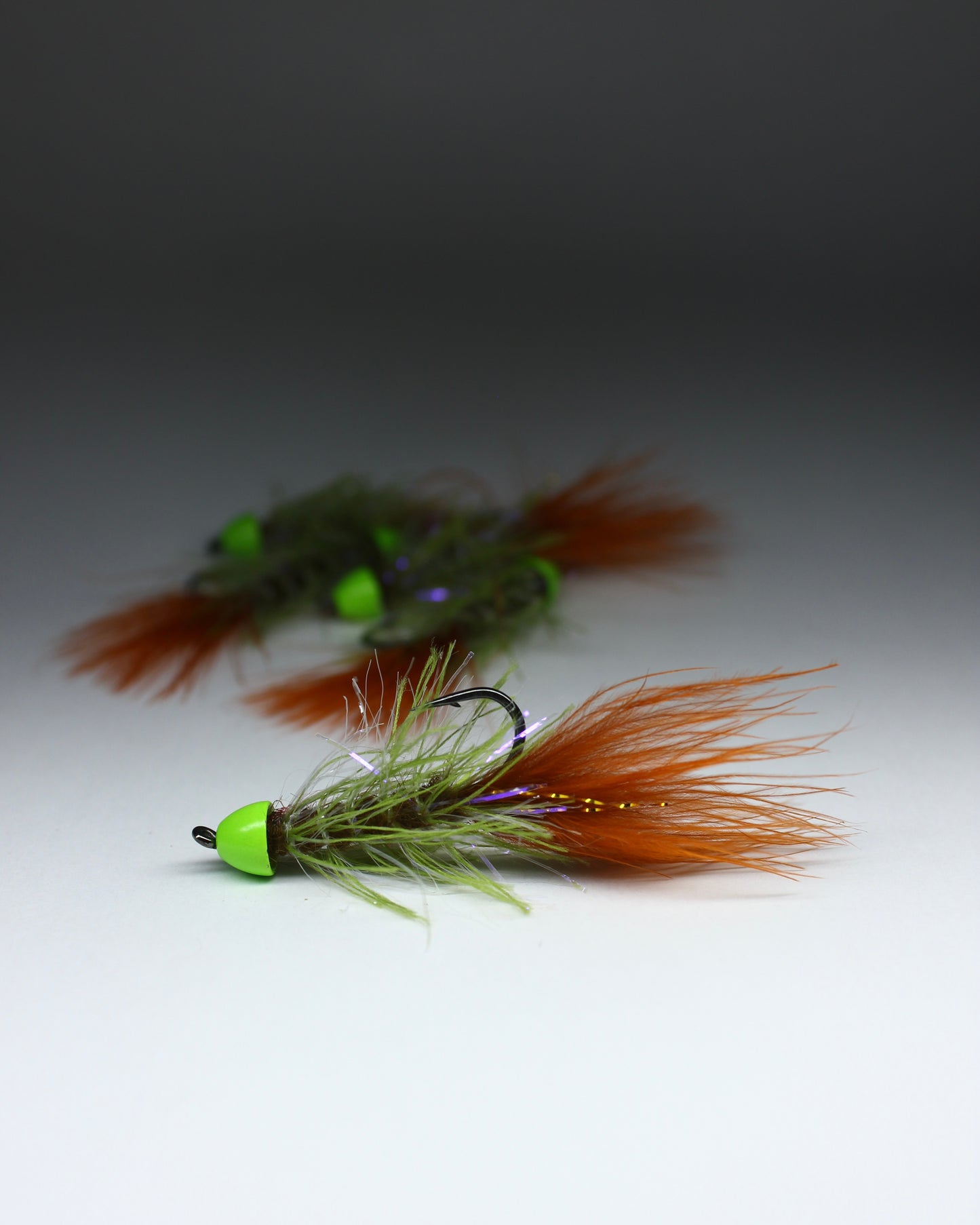 Straggle Cone head Bugger (Brown/Olive)