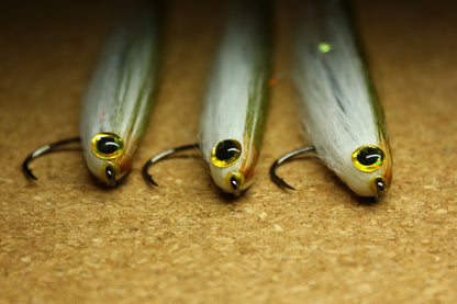 Craft Fur Fluoro Fibre Silverside Baitfish