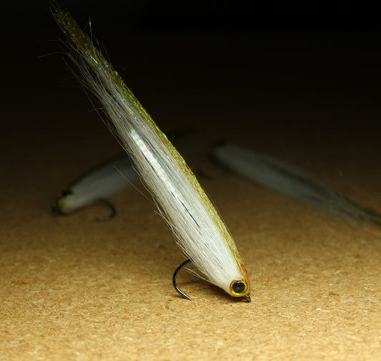 Craft Fur Fluoro Fibre Silverside Baitfish