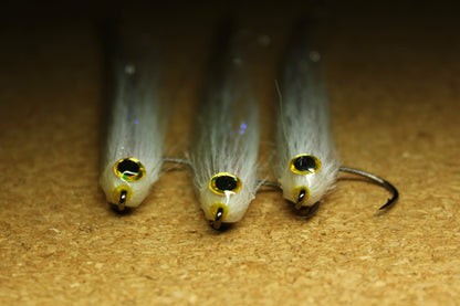 Short Shank Craft Fur Fluoro Fibre Baitfish